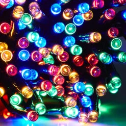 Low Voltage 250 LED Christmas Multi Colour Multifunction Icicle Lights - 4.9m -Christmas Gift Shop 021e485f 87f3 454a abbc 5ad5060ea9ff