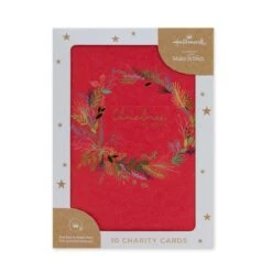 Hallmark 10 Pack Boxed Charity Christmas Cards - Wonderful Time -Christmas Gift Shop 02d7624f 015f 4056 bbf3 0bc6bdee695e