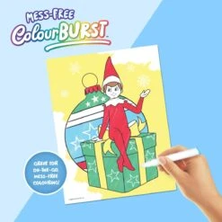 INKredibles The Elf On The Shelf: A Christmas Tradition ColourBurst Mess-Free Activity Kit - Book