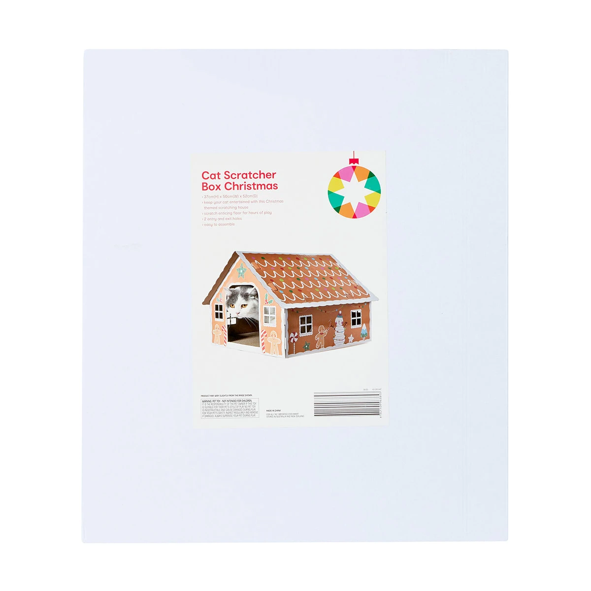 Cat Scratcher Box Christmas 4 Cat Scratcher Box Christmas - Image 4