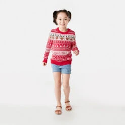 Christmas Fair Isle Knit Top