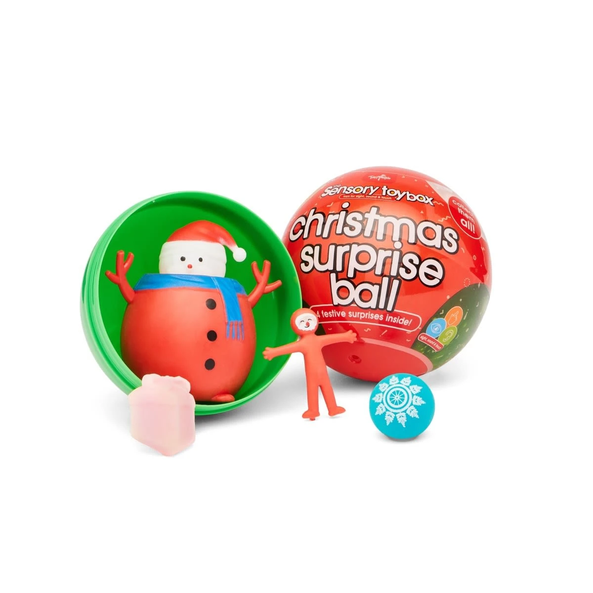 ToyMania The Sensory Toybox Christmas Surprise Ball 1 ToyMania The Sensory Toybox Christmas Surprise Ball
