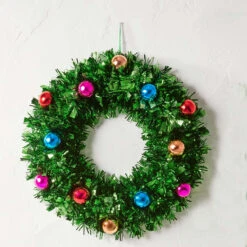43cm Christmas Tinsel Wreath -Christmas Gift Shop 0d0abd4e bcfc 4b2c 8122 afd057fa24a5