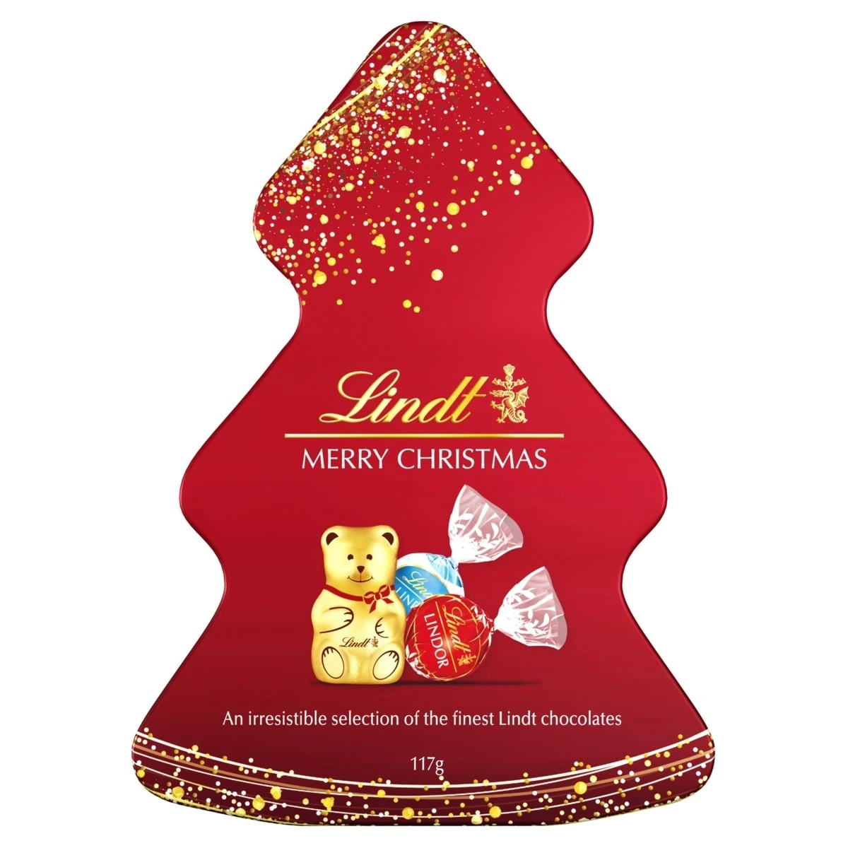 Lindt Christmas Tree Tin 117g 6 Lindt Christmas Tree Tin 117g - Image 6