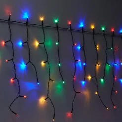 Low Voltage 250 LED Christmas Multi Colour Multifunction Icicle Lights - 4.9m -Christmas Gift Shop 0fcf8350 bc69 4ab6 9ce4 bebf2259abe0