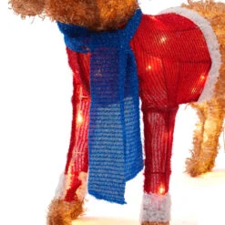 Low Voltage Christmas Light Up Tinsel Dog -Christmas Gift Shop 1011f1f3 82a1 4764 9d38 9097981ed567