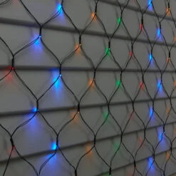 Solar Powered 150 LED Multi-Coloured Christmas Net Lights -Christmas Gift Shop 11b6fcec 81a5 4897 a5dd 863312ce1546