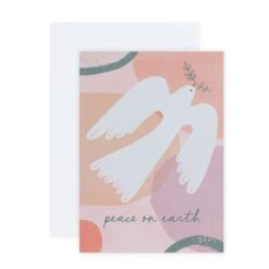 Hallmark 10 Pack Boxed Charity Christmas Cards - Pastel Dove