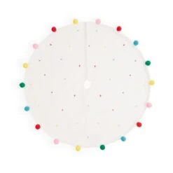 1m Christmas Pom Poms Tree Skirt 7 1m Christmas Pom Poms Tree Skirt -Christmas Gift Shop 13a210b3 57fb 4959 9535 57a108ccd65b