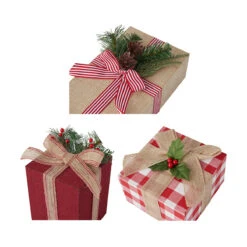 Christmas Tabletop Present Decoration - Assorted -Christmas Gift Shop 13f70b30 8587 45e3 926b be85d7137377