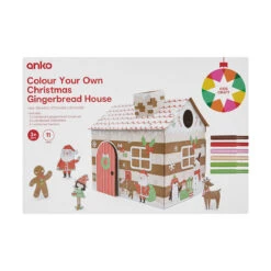 11 Piece Colour Your Own Christmas Gingerbread House -Christmas Gift Shop 14523a04 bef4 4ae5 b993 3d0faa41c52d