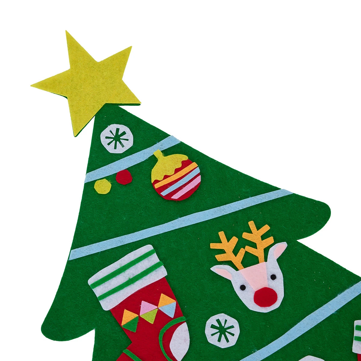 Decorate Your Own Felt Christmas Wall Tree 2 Decorate Your Own Felt Christmas Wall Tree - Image 2