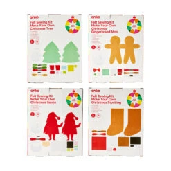 Make Your Own Christmas Felt Sewing Kit - Assorted 17 Make Your Own Christmas Felt Sewing Kit - Assorted -Christmas Gift Shop 195e154b 45f6 4daf 9592 e19ed33ba0a8