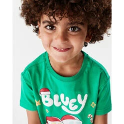 Bluey License Christmas Print T-shirt -Christmas Gift Shop 19db7870 f09d 4f87 afc1 3e3e4d7751c5