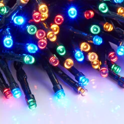 Solar Powered 200 LED Christmas Multi Colour String Lights - 15.9m -Christmas Gift Shop 1dd9c290 7e87 4ded a97b 8483b2891943