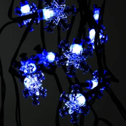 Low Voltage 25 LED Christmas Snowflake String Lights - Assorted, 3.6m -Christmas Gift Shop 1e0f7fb2 af76 4f1c 8ab1 3683d9435ddd