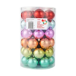 47 Pack 6cm Christmas Baubles Festive Fun 13 47 Pack 6cm Christmas Baubles Festive Fun -Christmas Gift Shop 1e52d22b cde6 4c73 84a5 380c80586eff