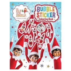 The Elf On The Shelf: A Christmas Tradition Bubble Sticker Colouring Book