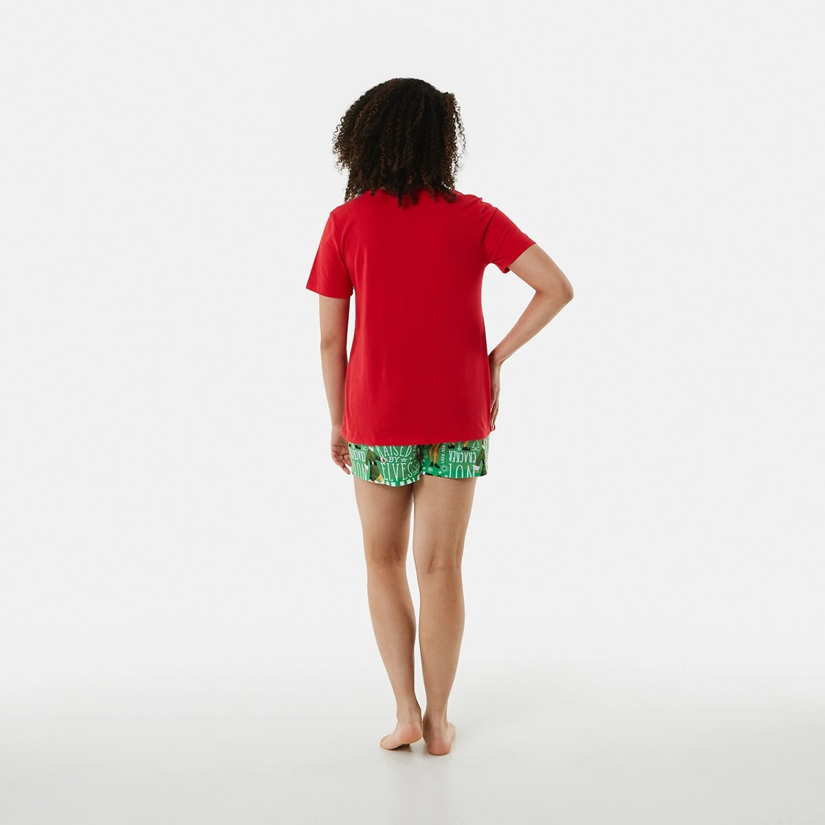 The Elf License Christmas Short Sleeve Top And Shorts Pyjama Set 5 The Elf License Christmas Short Sleeve Top And Shorts Pyjama Set - Image 5
