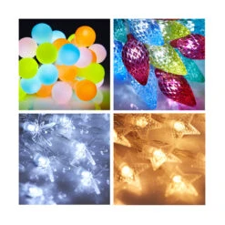Battery Operated 24 LED Christmas Novelty String Lights - Assorted -Christmas Gift Shop 1fe75518 1d47 40ae ad8d 93299414eb1d