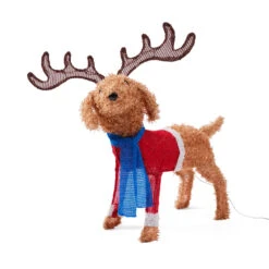 Low Voltage Christmas Light Up Tinsel Dog -Christmas Gift Shop 2059c8bd 22e6 4e9f a794 da6a8661627a