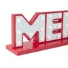 Battery Operated Christmas Light Up Merry Sign
