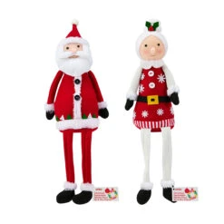 Christmas Decoration Mantle Piece Mr And Mrs Clause - Assorted -Christmas Gift Shop 2274fbc4 68c6 4748 aa62 ca16e7df6be4