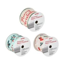 Christmas Traditional Ribbon - Assorted -Christmas Gift Shop 25299c9f af01 4bdd 8391 ee4041f97e44