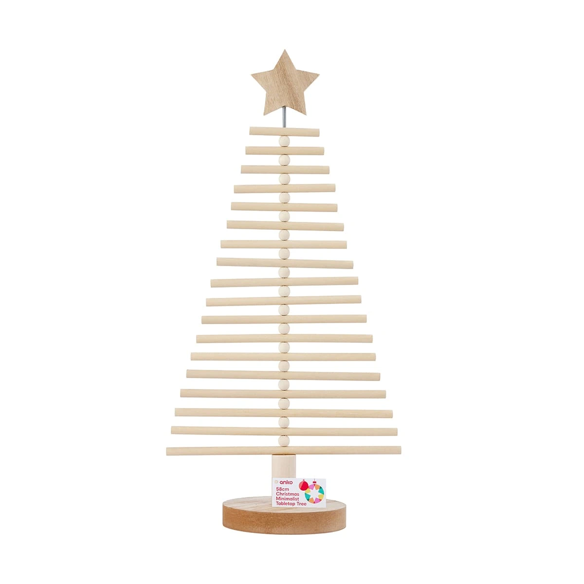 58cm Christmas Minimalist Tabletop Tree 5 58cm Christmas Minimalist Tabletop Tree - Image 5