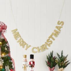 Christmas Bunting Metallic - Assorted -Christmas Gift Shop 268f2918 1619 4f8a 92f1 a5e9fe2f4a5f