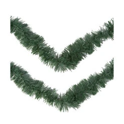 5m Christmas Light Up Tinsel - Green