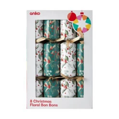 8 Pack Christmas Floral Bon Bons -Christmas Gift Shop 2786502b 57fb 446f 9d84 7e74f223e934
