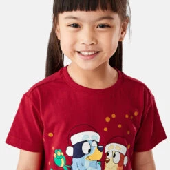 Bluey License Christmas Short Sleeve T-shirt -Christmas Gift Shop 2a2d0163 fabe 4068 bd45 f0ed780b279c