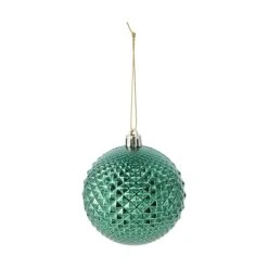 8 Pack 8cm Christmas Baubles - Green -Christmas Gift Shop 2ac2db88 132a 4768 b79c 7670d02e92af
