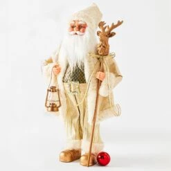 Christmas Decoration Traditional Large Gold Look Santa -Christmas Gift Shop 2b3135e3 a571 4181 80e1 f4c335b968c8