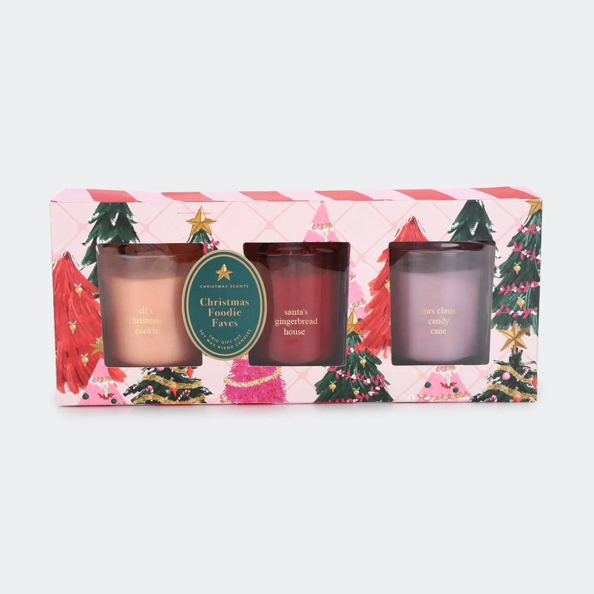 Christmas Foodie Fragrant Candle Gift Set 1 Christmas Foodie Fragrant Candle Gift Set