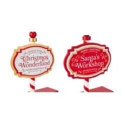 Christmas Sign Post - Assorted -Christmas Gift Shop 2d96c56f 4df6 4d23 953e 8e5a7da80b2f