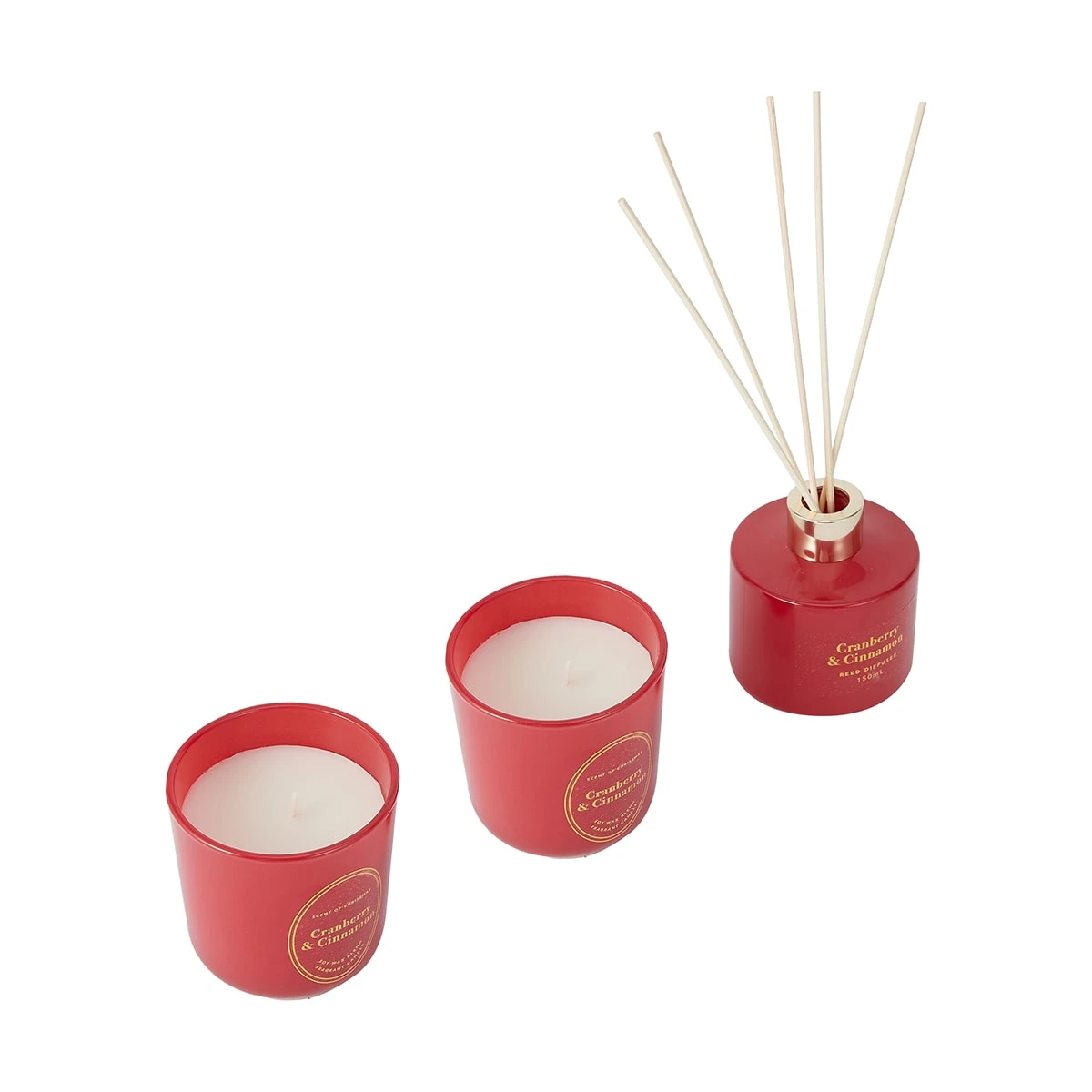 Christmas Candle And Reed Diffuser Gift Set 3 Christmas Candle And Reed Diffuser Gift Set - Image 3