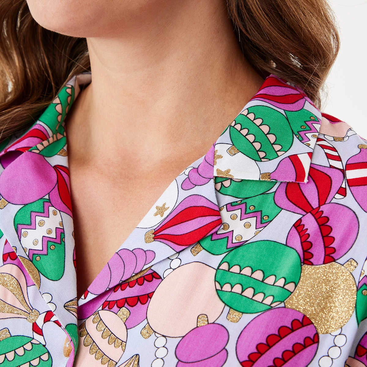 Christmas Short Sleeve Top And Shorts Pyjama Set 7 Christmas Short Sleeve Top And Shorts Pyjama Set - Image 7