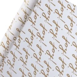 4m Christmas Wishes Roll Wrap