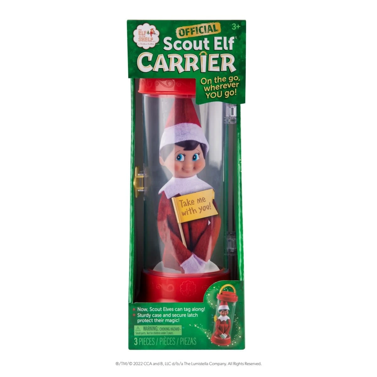 3 Piece The Elf On The Shelf: A Christmas Tradition Official Scout Elf Carrier 2 3 Piece The Elf On The Shelf: A Christmas Tradition Official Scout Elf Carrier - Image 2