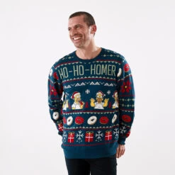 The Simpsons License Christmas Sweater -Christmas Gift Shop 34252d7e 32ce 45e0 8764 e6d5016e7675