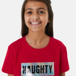 Short Sleeve Tie Front Christmas T-shirt