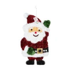 Christmas Hanging Decoration Tinsel Santa -Christmas Gift Shop 34f6fa35 fa32 4ce4 8f69 20782d1861d2