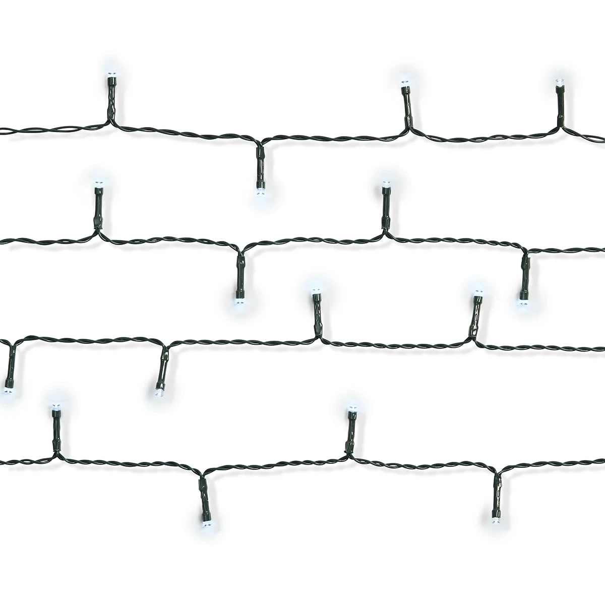 Solar Powered 500 LED Christmas White String Lights - 39.9m 5 Solar Powered 500 LED Christmas White String Lights - 39.9m - Image 5