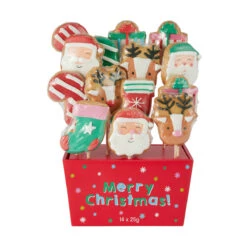 14 Piece Merry Christmas! Decorated Sugar Cookies -Christmas Gift Shop 3568fc52 2a9c 4aa2 a8fc 38cd8e3dd30f