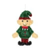 Christmas Hanging Decoration Tinsel Elf