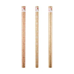 4m Christmas Kraft Roll Wrap - Assorted