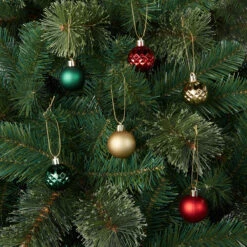 36 Pack 4cm Christmas Baubles - Traditional Cheer -Christmas Gift Shop 39eac9b0 4344 44e0 bdfe 344084f8eb49