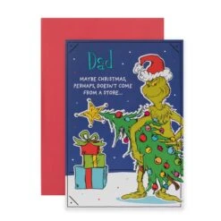 Hallmark Dr Seuss The Grinch Christmas Card For Dad - Grinchmas